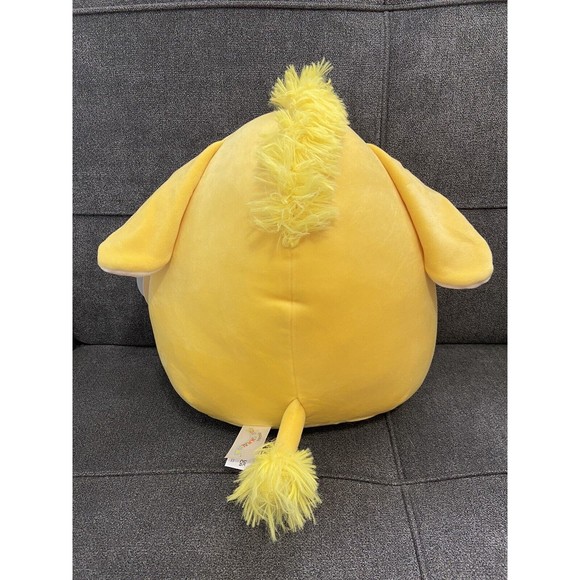 Squishmallows Gavyn the Yellow Donkey 11 Inch Plush First to Market Easter - Picture 4 of 5